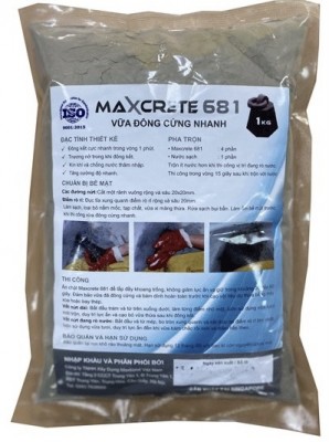 MAXCRETE 681 - Xi măng đông cứng nhanh